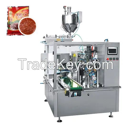 Automatic Liquid Premade Bag Detergent Laundry Doypack Packing Machine