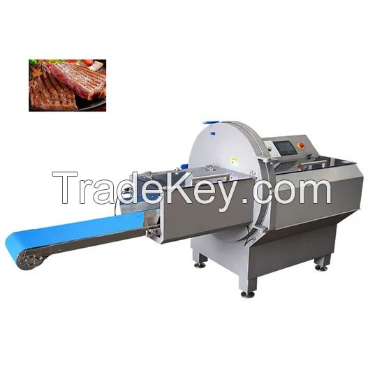 Heavy-Duty Steak Cutting Machine Stainless Steel Electric Meat Slicer for Restaurants