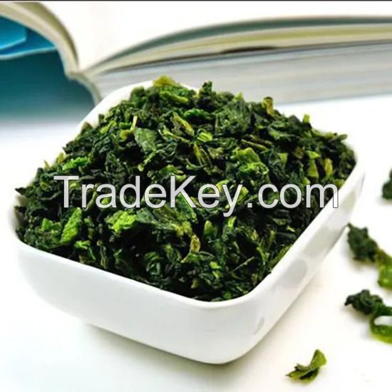 Chinese Factory Supply Dehydrated Vegetables Air Dried Spinach Leaf Flakes