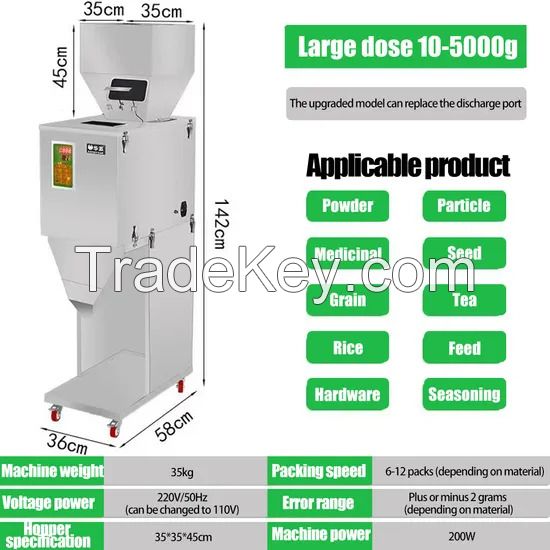Automatic Food Small Packing Machinery Rice Snacks Tea Sugar Packing and Filling Machine