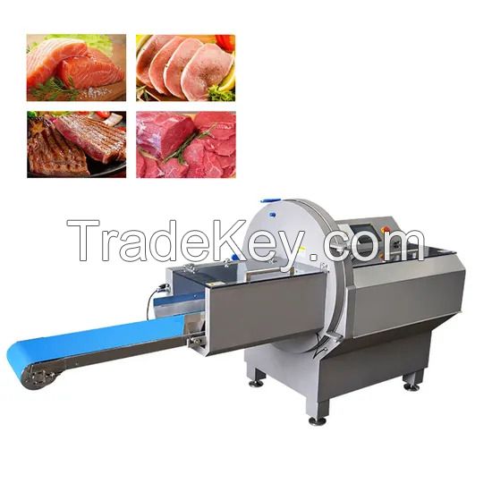 Heavy-Duty Steak Cutting Machine Stainless Steel Electric Meat Slicer for Restaurants