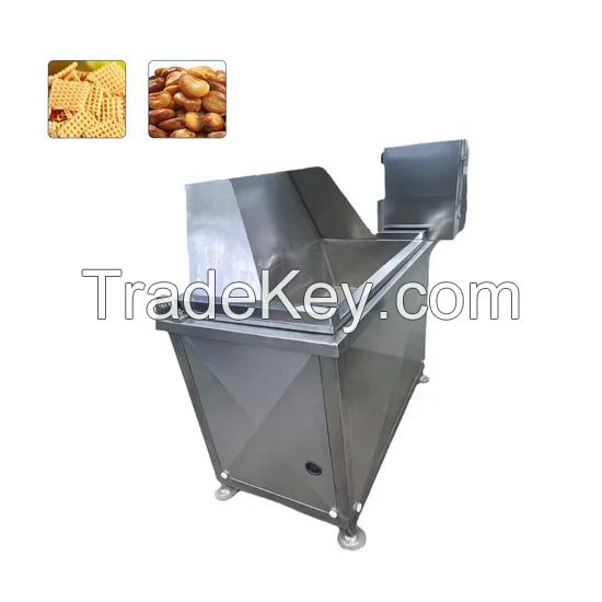 Industrial Gas Fryer with Oil Filter System for Large Scale Frying