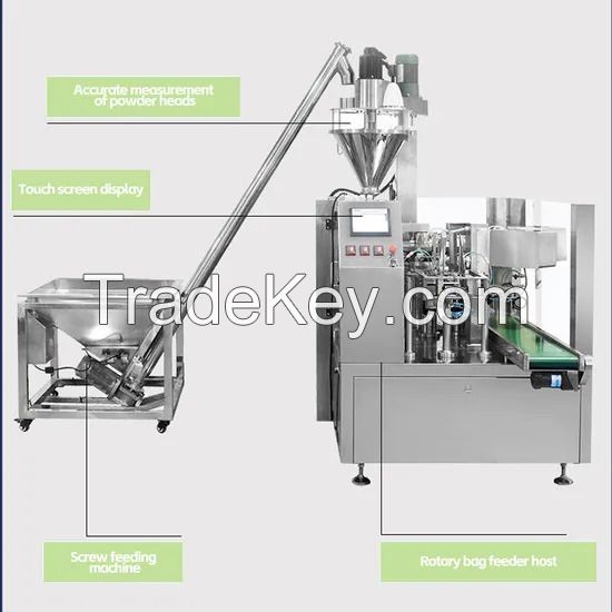 Detergent Coffee Milk Chili Spice Chilli Seasoning Bag Flour Packaging Machine