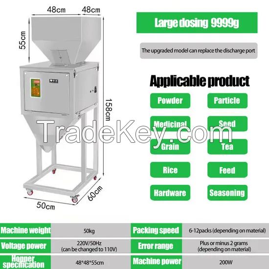 Automatic Food Small Packing Machinery Rice Snacks Tea Sugar Packing and Filling Machine