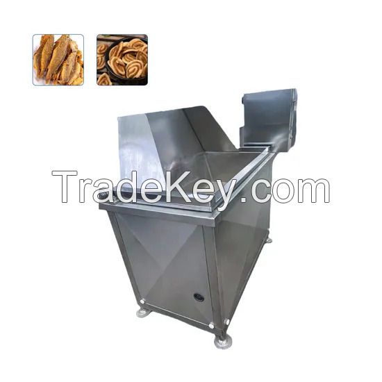 Industrial Gas Fryer with Oil Filter System for Large Scale Frying
