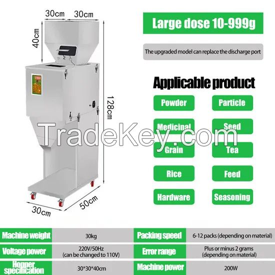 Automatic Food Small Packing Machinery Rice Snacks Tea Sugar Packing and Filling Machine