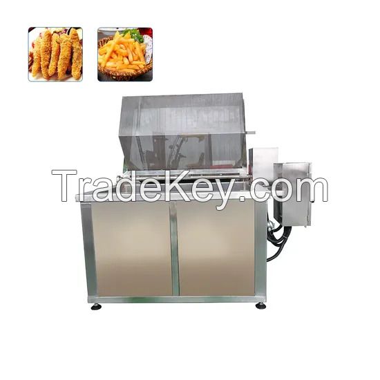 Industrial Gas Fryer with Oil Filter System for Large Scale Frying