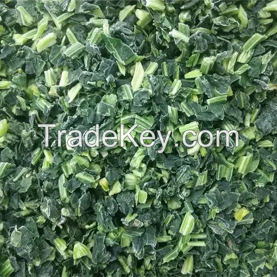 Dehydrated Spinach and Celery Stalks Mix