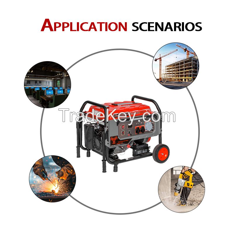 2000-Watt Portable Generator, Electric Start, 224cc, Transfer-Switch and RV-Ready with CO Shutdown Sensor