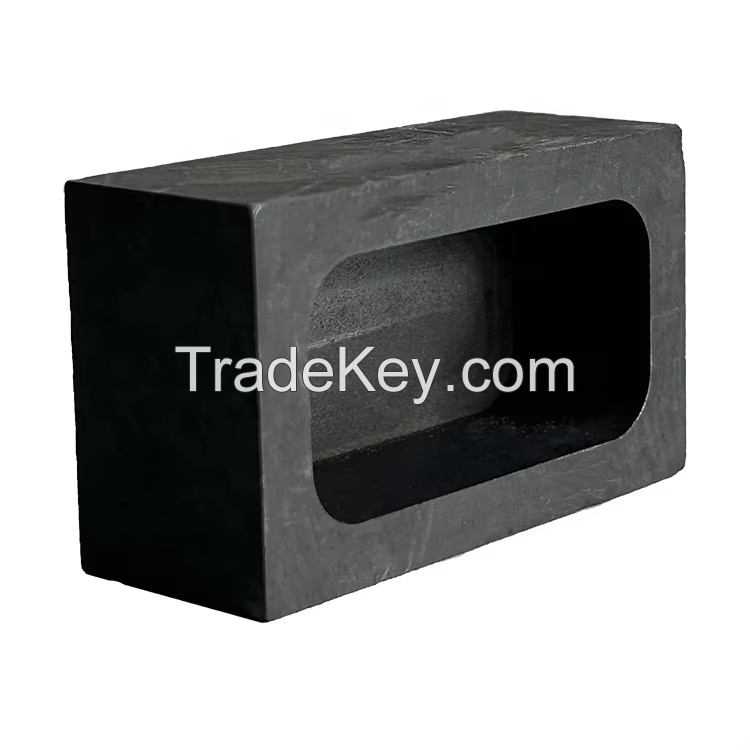 Factory supply graphite ingot mold for metal casting gold melting ingot mold