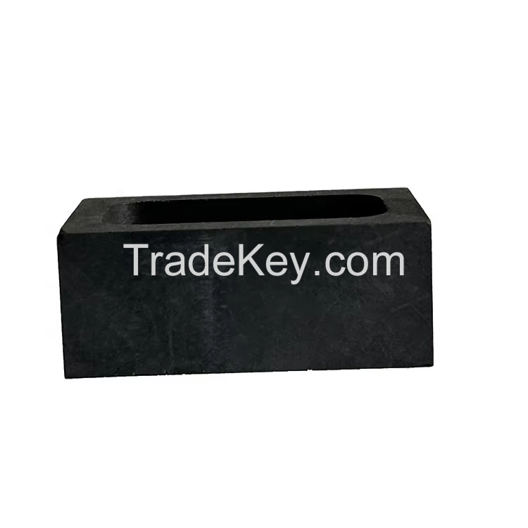 Factory supply graphite ingot mold for metal casting gold melting ingot mold