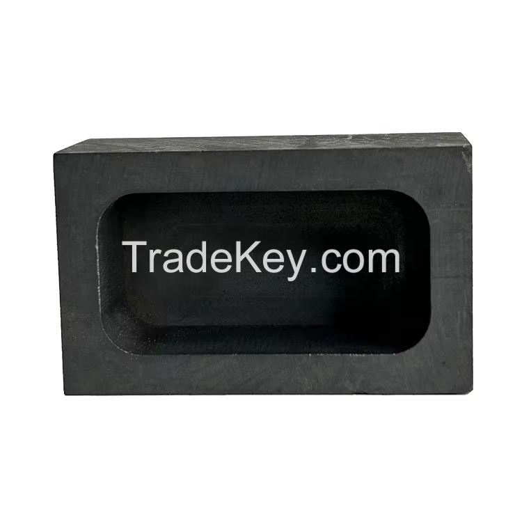 Factory supply graphite ingot mold for metal casting gold melting ingot mold