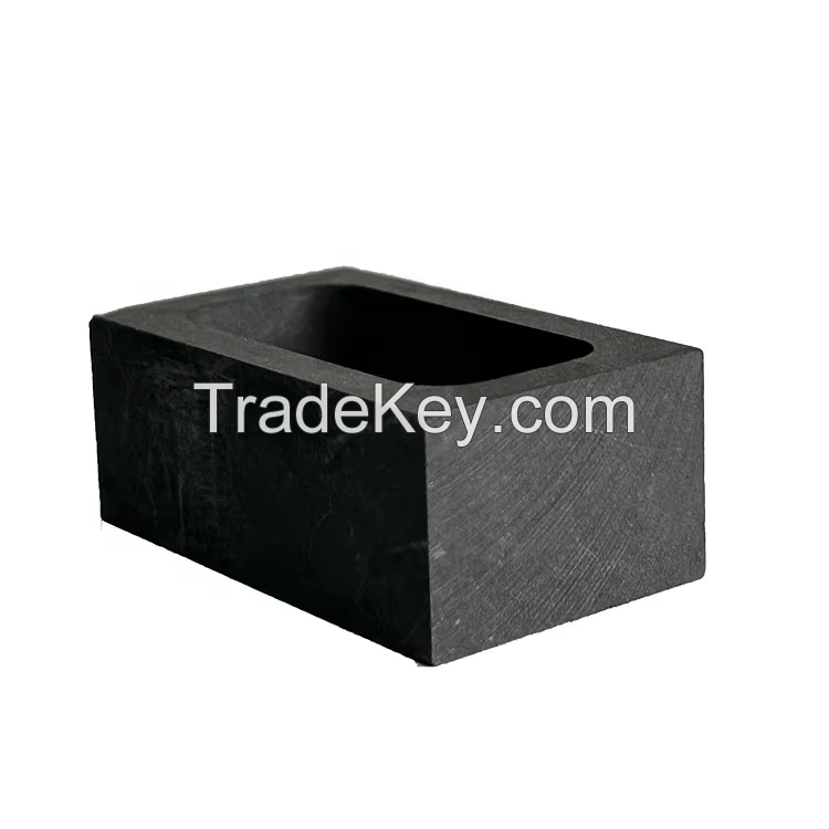 Factory supply graphite ingot mold for metal casting gold melting ingot mold