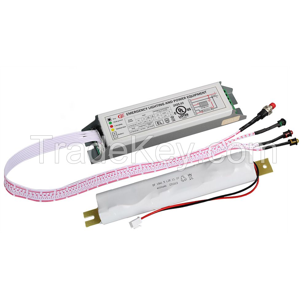 UL Listed Waterproof Emergency Lighting Driver Kits for DC220V LED Highbay 