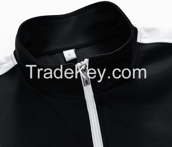 Fully Customized Men's Tracksuits 2 Piece Outfits Sweatsuits for Men Long Sleeve Track suits Athletic Full Zip Active Sports Sets