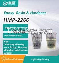 Waterborne epoxy hardener