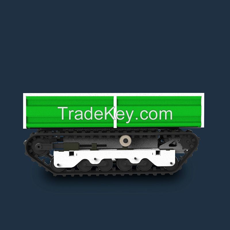 Large Load Smart agricultural robot crawler chassis Smart mower chassis Mini harvester weeder sprayer excavator seed drill chassis