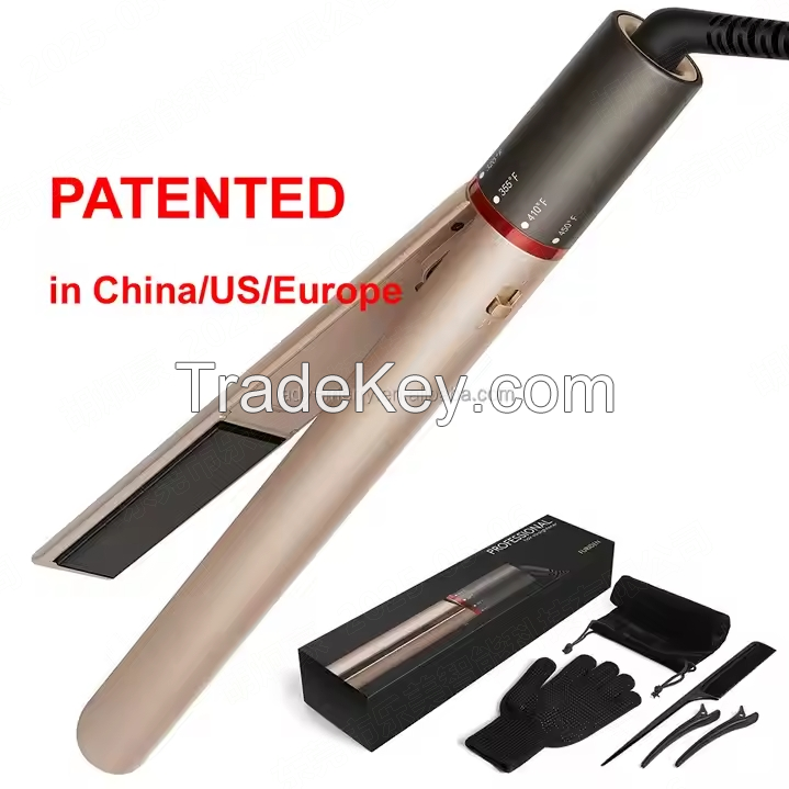 Fast MCH Dual-purpose straightening and curling hair curler secadora de cabello Chinese factory OEM