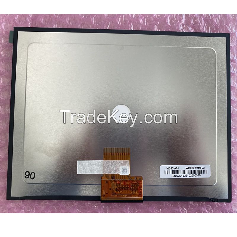 8" TFT LCD Panel 1024*768 IPS Display LVDS High Brightness Wid Temeprature LCDs