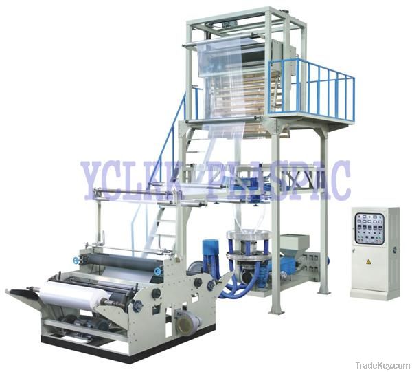 Double Rewinder Film Blowing Machine