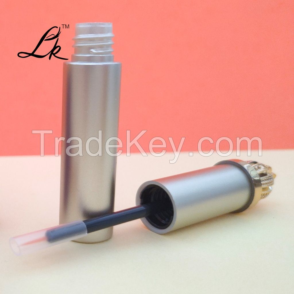 Cosmetics Luxury Aluminum Mascara Containers Tubes Gloss Finishing Lipstick Packaging Hot Stamping Surface Makeup Labeling