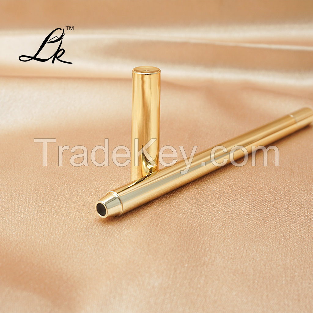 Vegan Double-Head Eyebrow Pencil Slim Smooth Gel Form Liquid Powder Eyebrow Enhancer Unique Shaped Waterproof Brow Makeup Eye