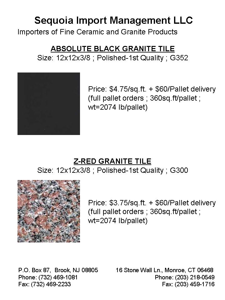 Granite & Ceramic Tile