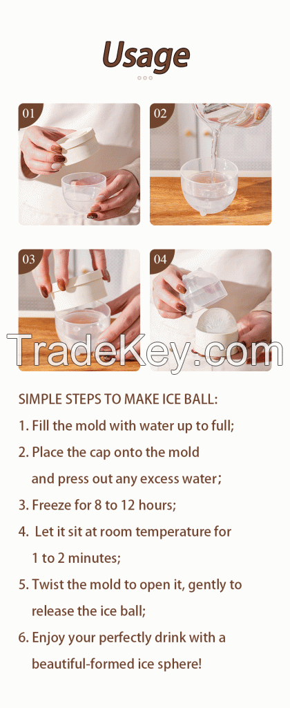 Yuli Ice Ball Mold