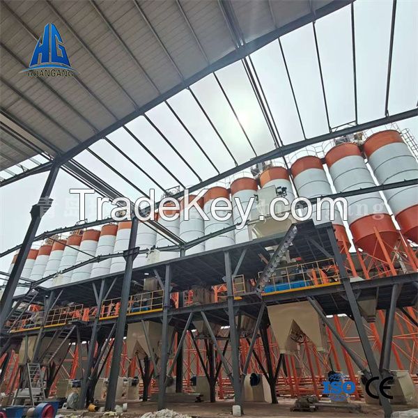 Decorative Mortar Production Line Jointing Gypsum Powder Equipment, One-to-One Automatic Bag Insertion Machine, Open Packaging Machine