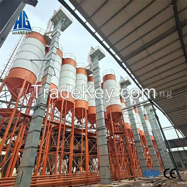 Decorative Mortar Production Line Jointing Gypsum Powder Equipment, One-to-One Automatic Bag Insertion Machine, Open Packaging Machine