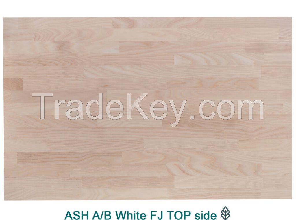 Worktop and solid wood panel