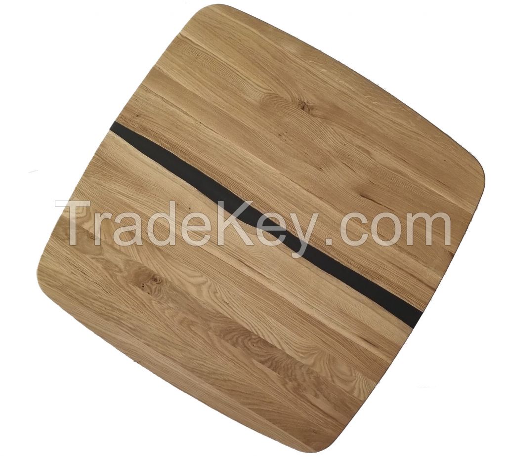 Tabletop with Polyurethane river flow