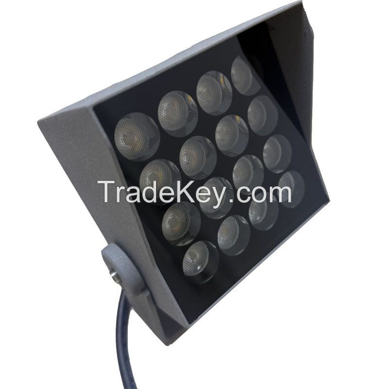 36W RGBW DMX512 Automatically Color Changing DC24V LED Flood Light For Big Tree