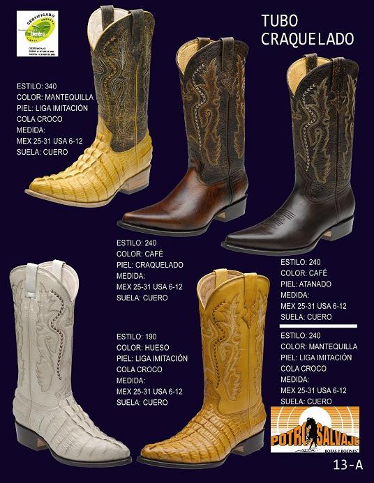 Potro salvaje boots hot sale