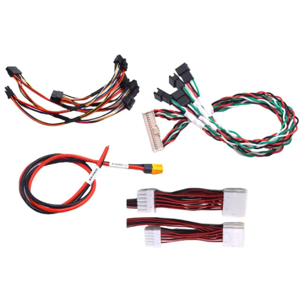 RJ7089 Amass XT60L-F XT90 High-Current Lithium Battery Silicone Charging Cable