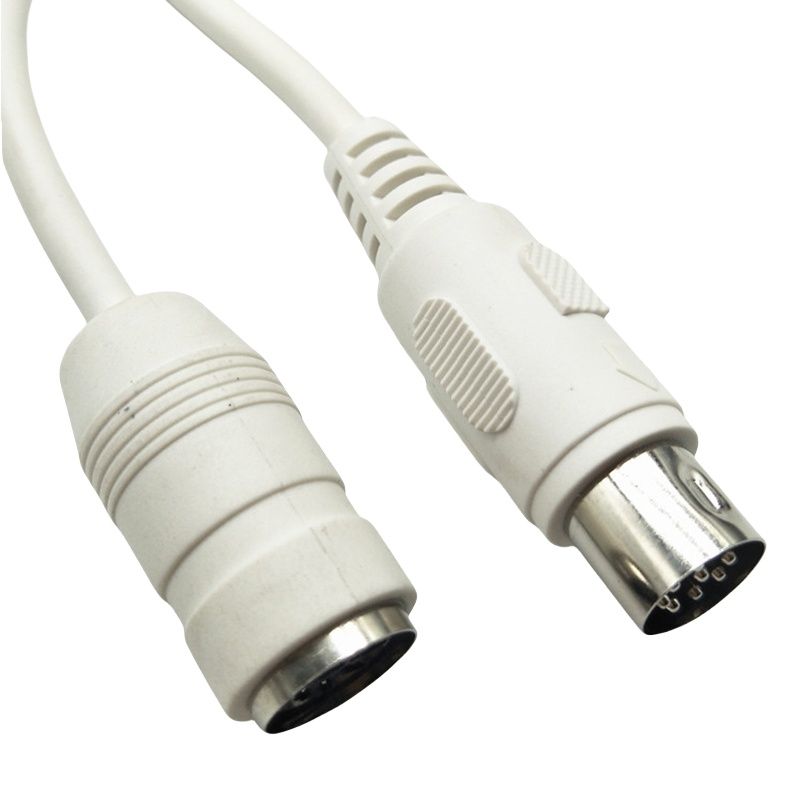 RJ7098 Harness Wire Large DIN electronic keyboard pedal cable