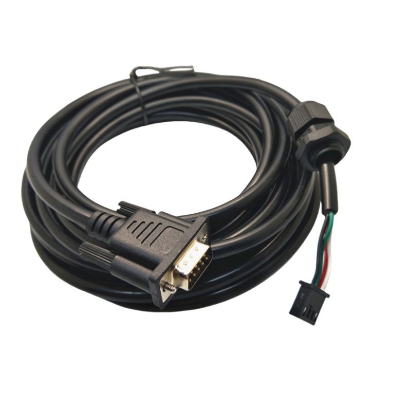 RJ7111 Harness Wire Cable DB9 male RS232 waterproof cable DB9 serial cable PG9 waterproof plug cable