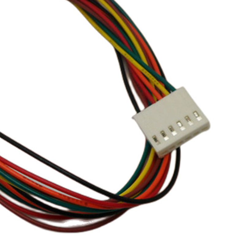RJ7107 Harness Wire Rhombus MINI DIN 6P Female S-Video Cable, MINI DIN to 2510 6P Connection Cable
