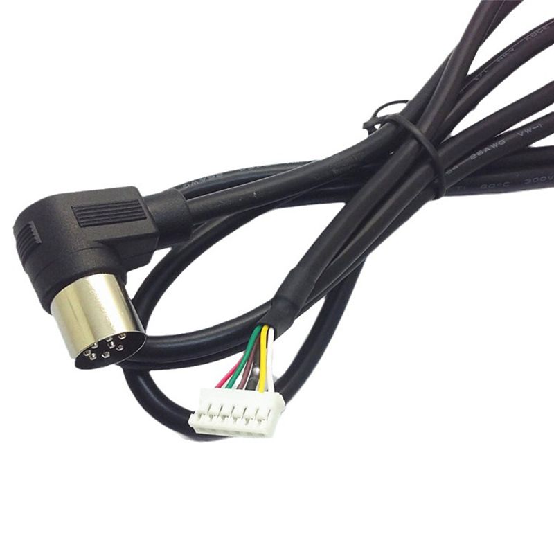 RJ7100 Harness Wire Bend large DIN8P to PH2.0 electronic piano cable