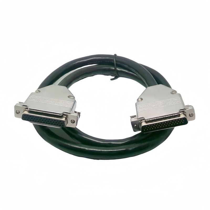 RJ7122 Harness Wire Cable D-SUB 44PIN Signal Cable HDB44P Quick Metal Shell Male-to-Female Extension Cable for Display Screens