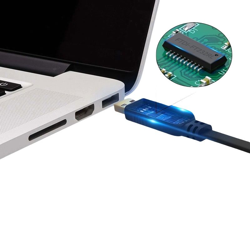 USB to RS485 Serial Port Cable, RJ45 Network Port, New Energy Energy-storage Battery Host Computer Connection Cable, Monitoring Cable 7A8B
