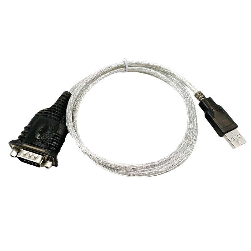 USB to RS232 Serial Port Cable, DB9-pin (Nine-pin) Industrial-grade Cable with FT232 Chip, DB9 PLC Plotter Communication Data Cable 