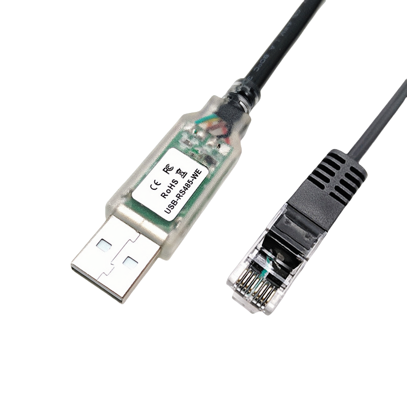 USB RS485 RJ45 Serial Port Cable, Applicable to Delta IFD6500 Programming Cable and Control Cable 
