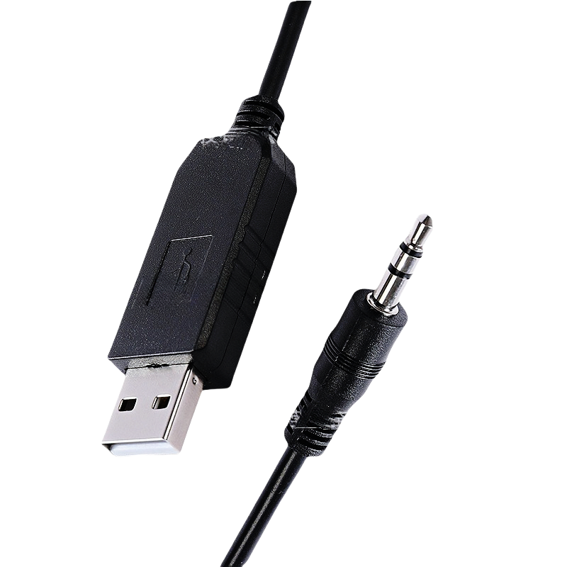 PL2303 USB-TTL-232R-3V3-AJ USB TTL to 2.5MM Audio Jack Debugging Cable with 5V Level 