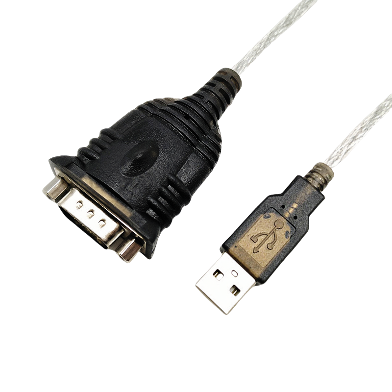 USB to RS232 Serial Port Cable, DB9-pin (Nine-pin) Industrial-grade Cable with FT232 Chip, DB9 PLC Plotter Communication Data Cable 