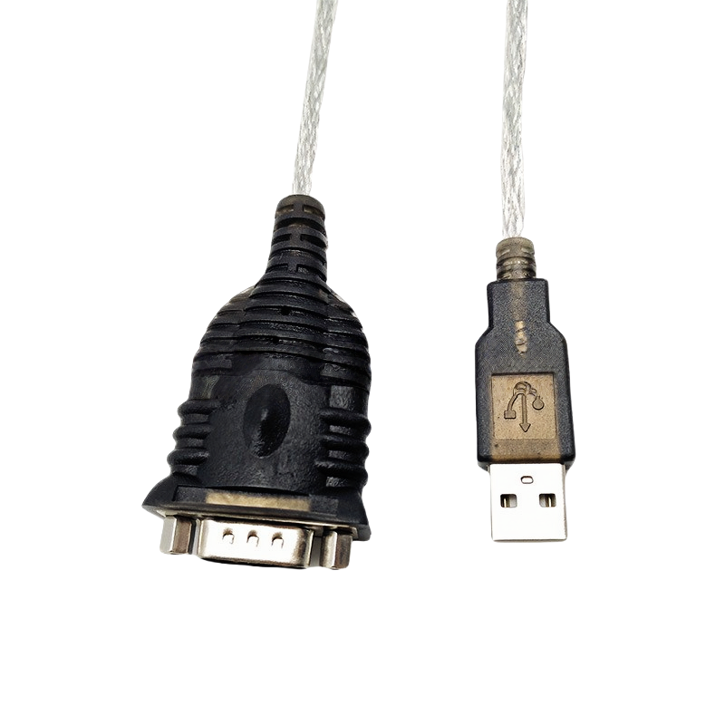 USB to RS232 Serial Port Cable, DB9-pin (Nine-pin) Industrial-grade Cable with FT232 Chip, DB9 PLC Plotter Communication Data Cable 