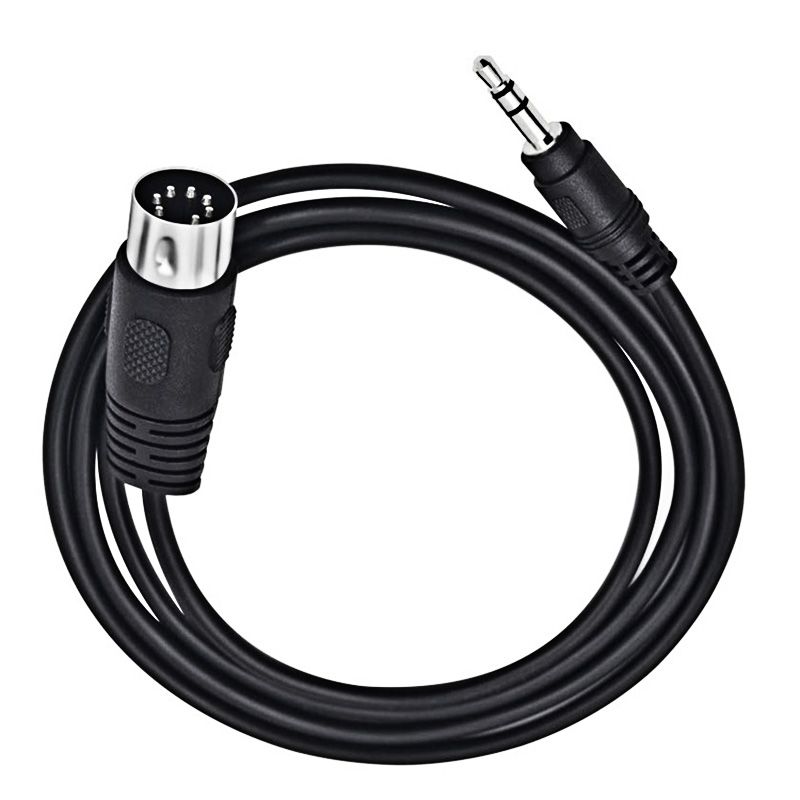 S-Video to TRS 3.5mm Power DIN 7-pin Audio-Video Cable