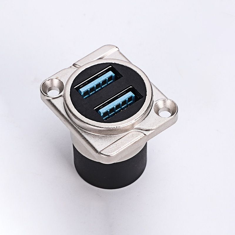 D-type USB2.0/3.0 Cabinet 86-Panel Socket Module