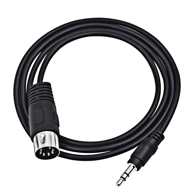 S-Video to TRS 3.5mm Power DIN 7-pin Audio-Video Cable