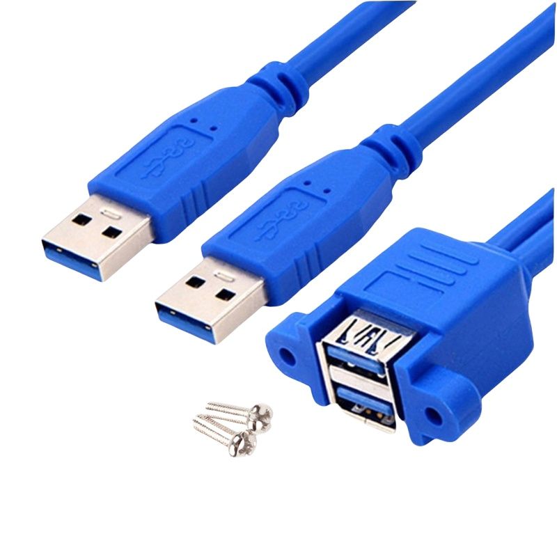 USB 3.0 Extension Cable with Screw Holes